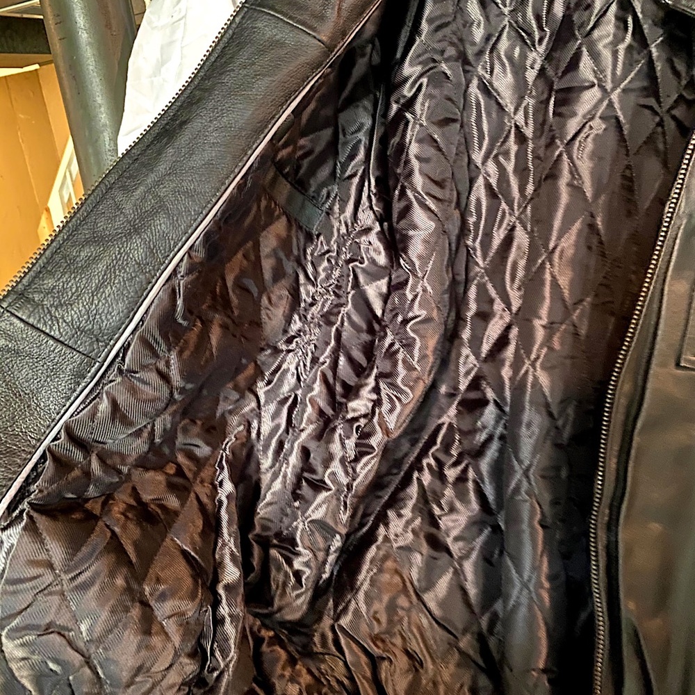 Men’s leather jacket